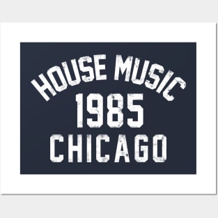 1985 House Music Chicago Posters and Art